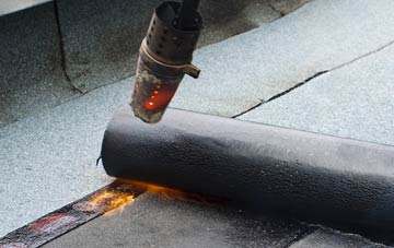 Tan Office asphalt roofing replacement